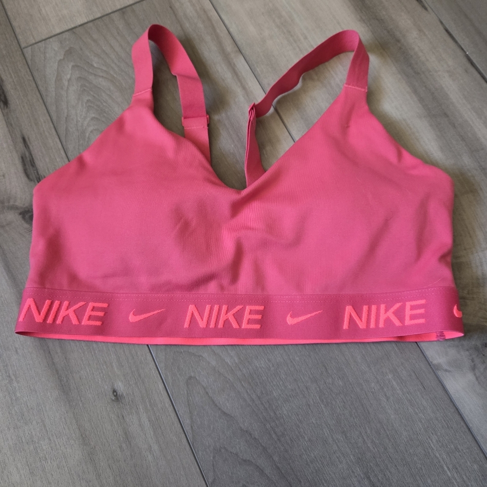 Nike Women's Vibrant Pink Sports Bra